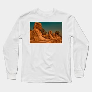 Egypt. Luxor. Luxor Temple. Sphinx Alley. Long Sleeve T-Shirt